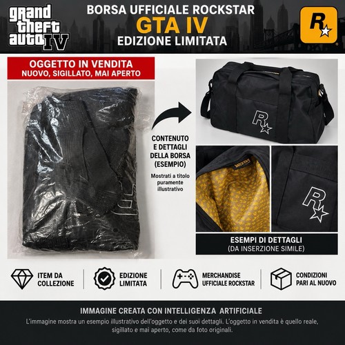 Borsa rockstar gta grand - gta,