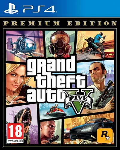 Ps4 videogioco gta premium - ps4,